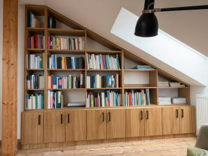 Custom Built-in Bookcase