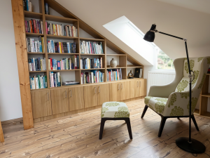 Custom Built-in Bookcase