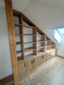 Custom Built-in Bookcase